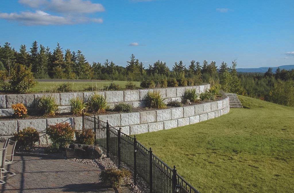 Residential Concrete Retaining Wall