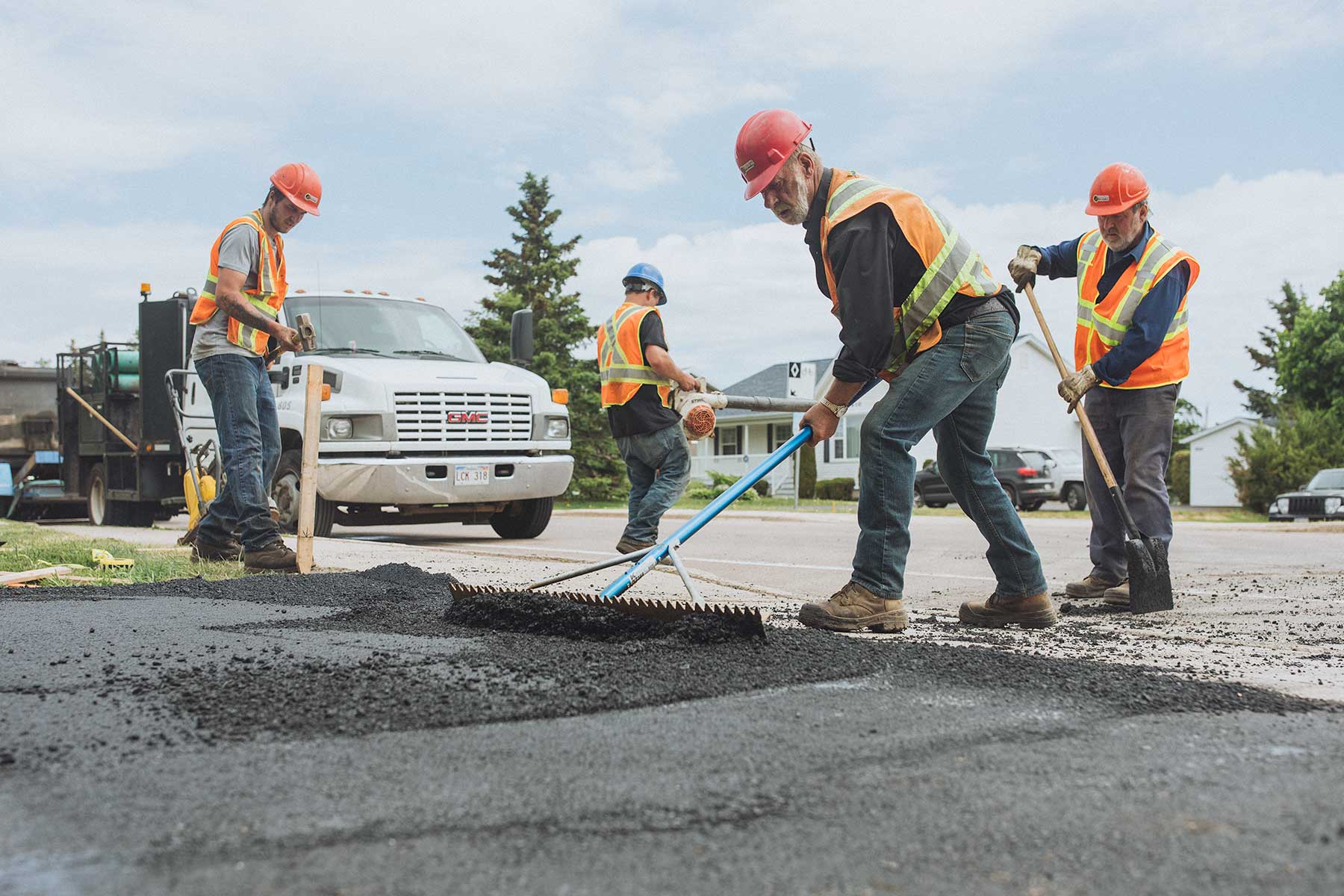 paving crew